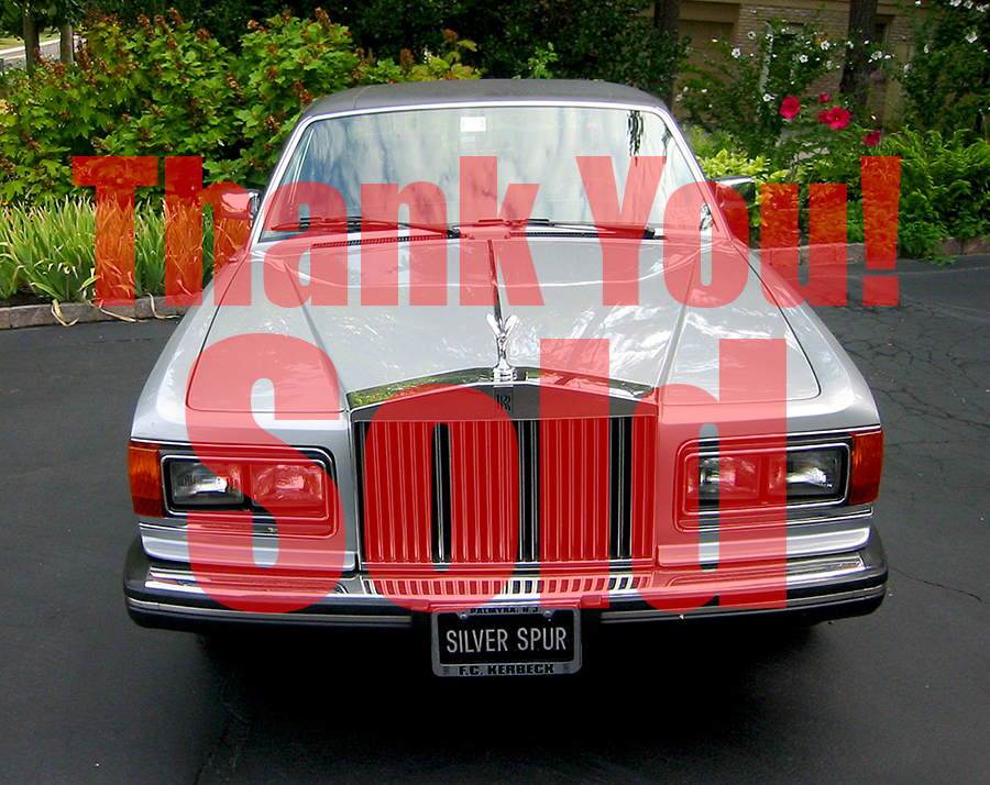 1985 Rolls Royce Silver Spur  Octane Film Cars